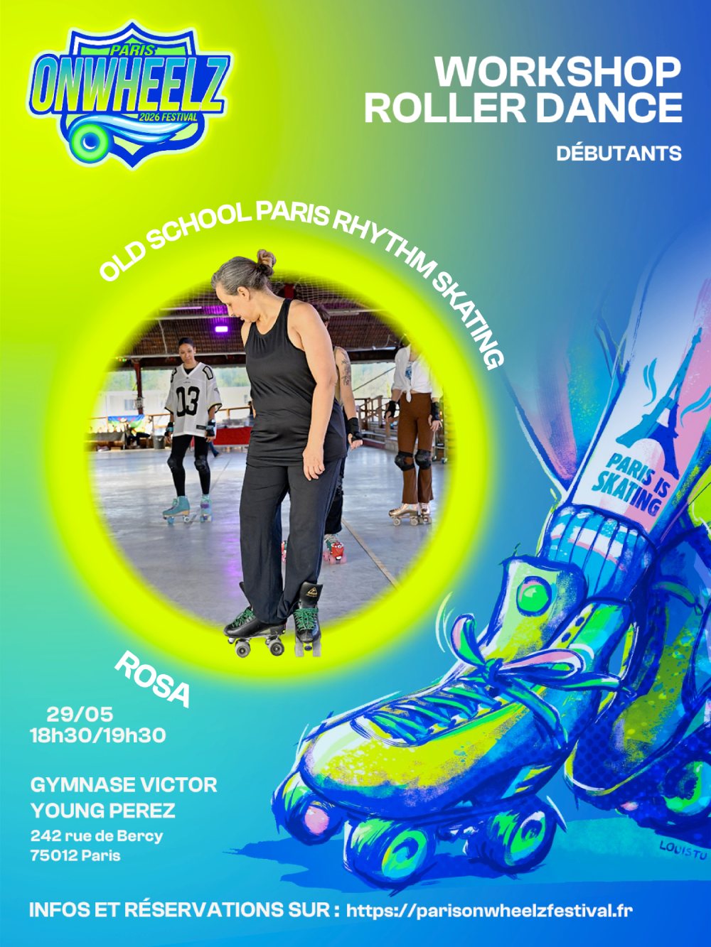 Rosa – Old School Paris Rhythm Skating